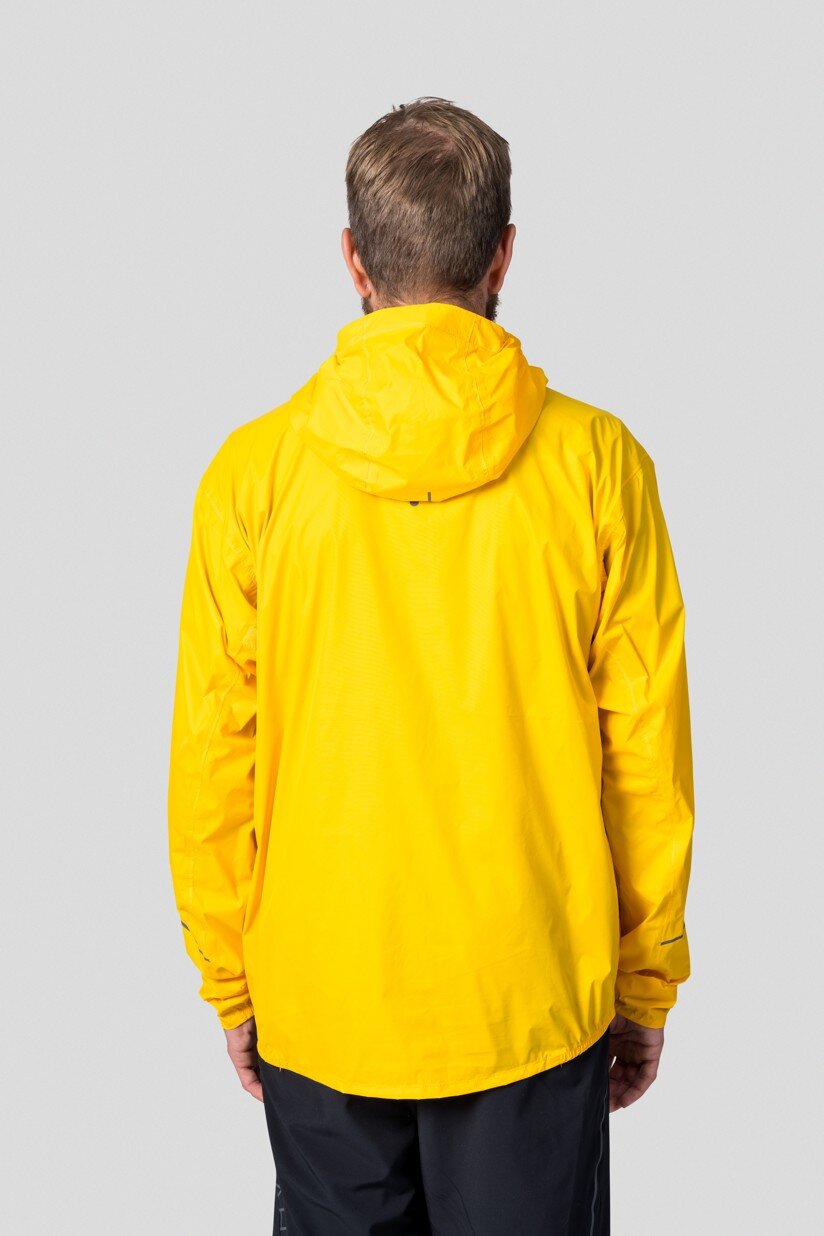 Mens yellow sales rain jacket