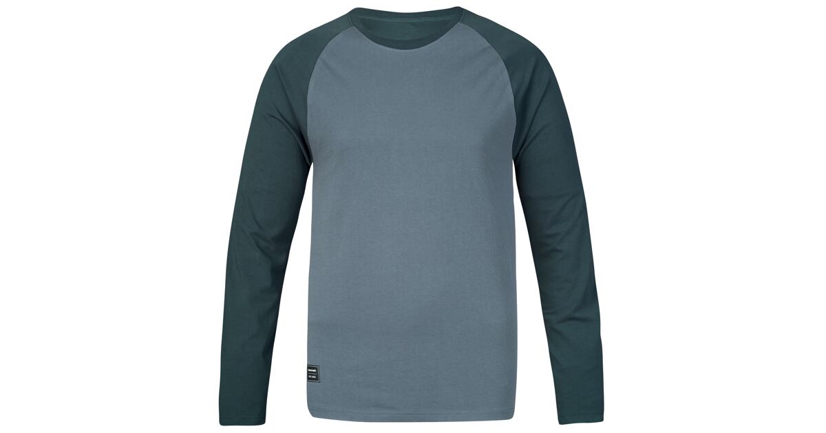 新作【MR NEARLY】washed raglan sleeve long T-shirt Tシャツ Gradient Washed Long Sleeve T-Shirt – Vintage Streetwear