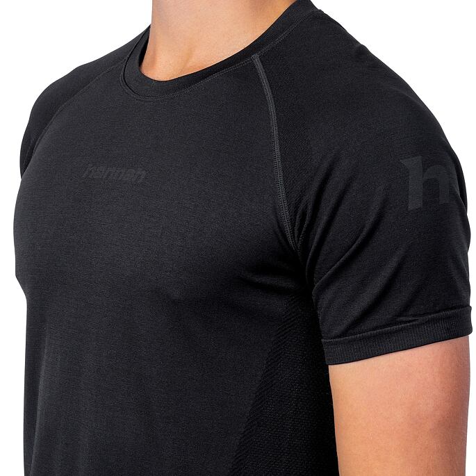 Base Layer Short Sleeve Hannah Active TS S/S Men, anthracite