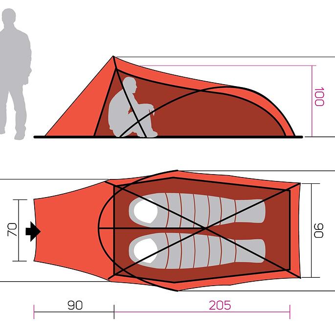 Stan HANNAH CAMPING HAWK 2 SNOW