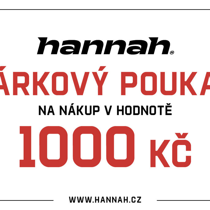 Dárkový poukaz 1000 Kč