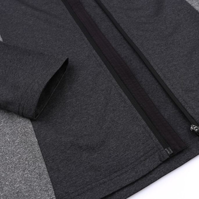 Dámská mikina HANNAH NALA, dark gray mel/light gray mel