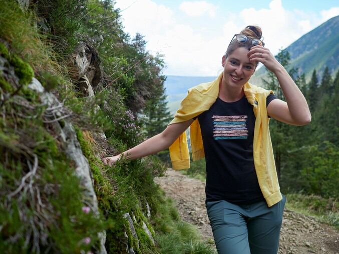 Tričko - krátký rukáv HANNAH MIRSA Lady, anthracite