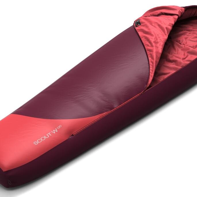 Spací pytel HANNAH CAMPING SCOUT W 120 Lady, rhododendron/poppy red