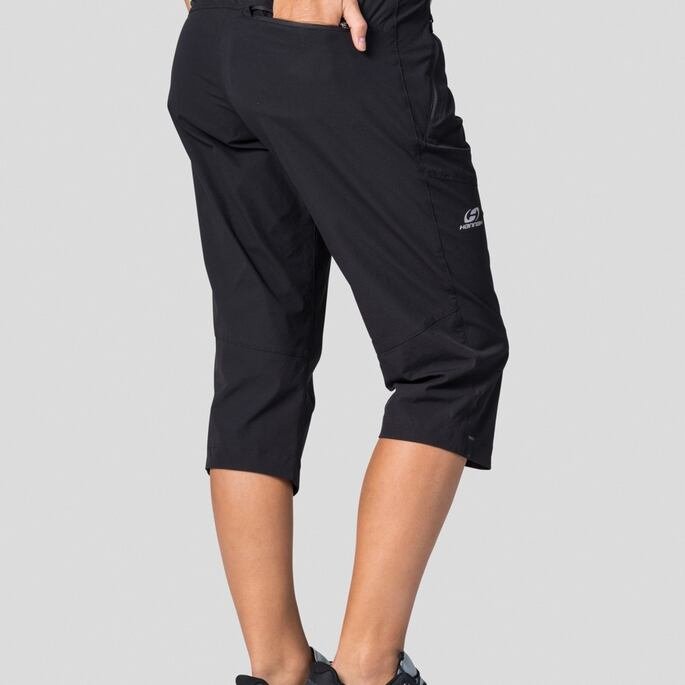 Outdoor Anthracite - 3/4 - equipment and clothing Hannah HANNAH Trousers Lady, SCARLET