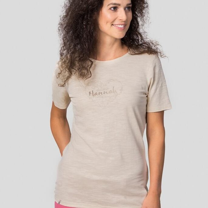 T-shirt - short-sleeve HANNAH KATANA Lady, creme brulee