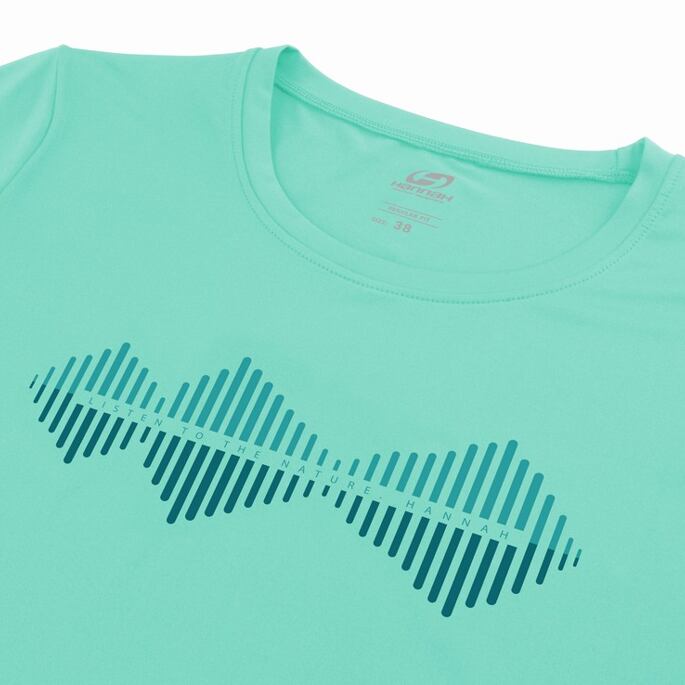 T-shirt - Short-sleeve HANNAH SAFFI Lady, beach glass