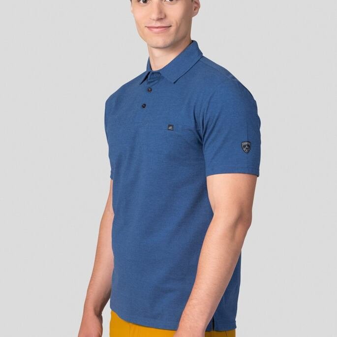 Shirt HANNAH KAJAN Man, ensign blue mel