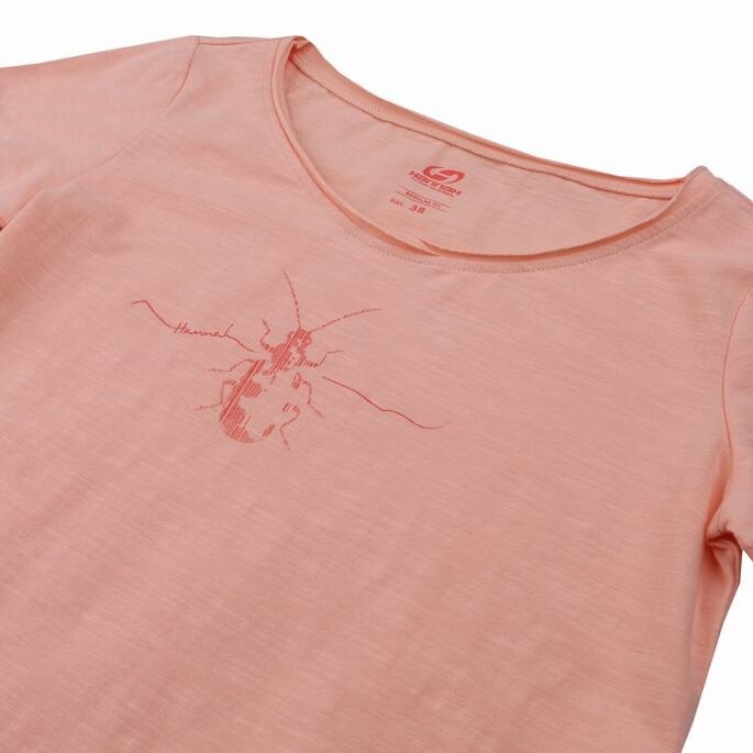 T-shirt - short-sleeve HANNAH MIRSA Lady, peach parfait
