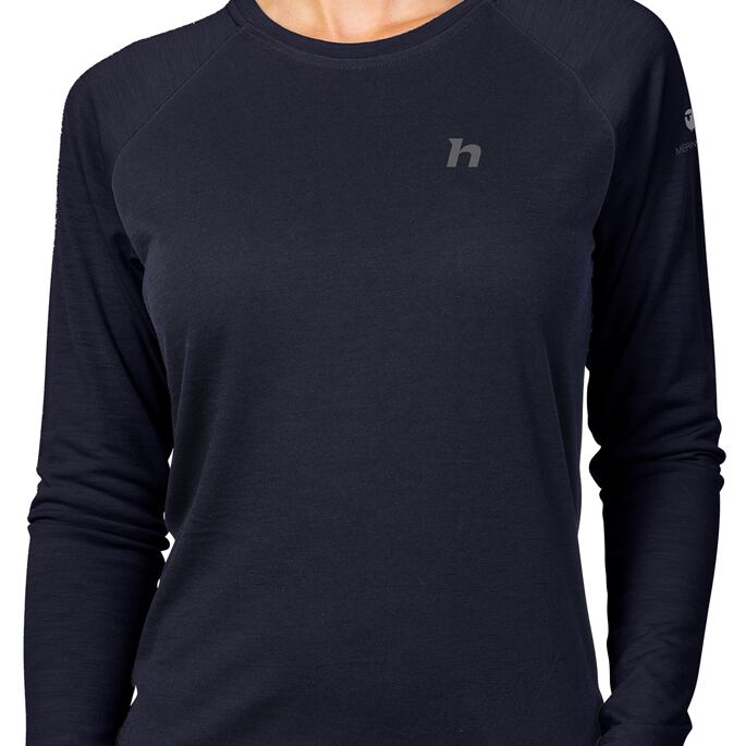 T-shirt Hannah Leslie LS Lady, anthracite