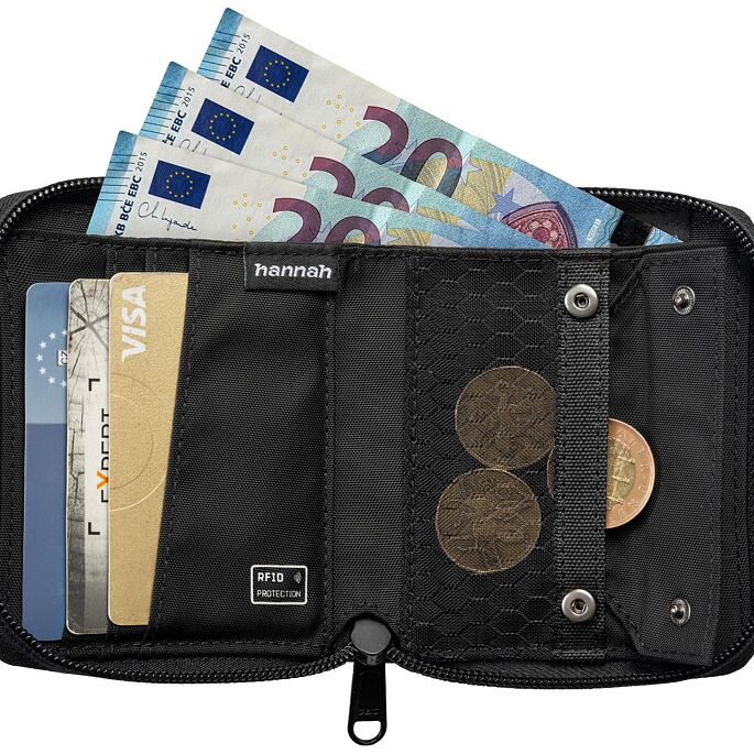 Wallet HANNAH CAMPING RICH Uni, anthracite