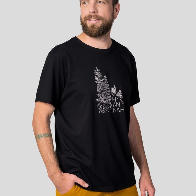 Pánské tričko HANNAH RAMONE, Anthracite