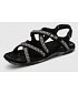 Sandals HANNAH FRIA W Lady, anthracite
