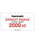 Dárkový poukaz 2000 Kč
