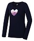 T-shirt - long-sleeve HANNAH ILEN Lady, Black iris