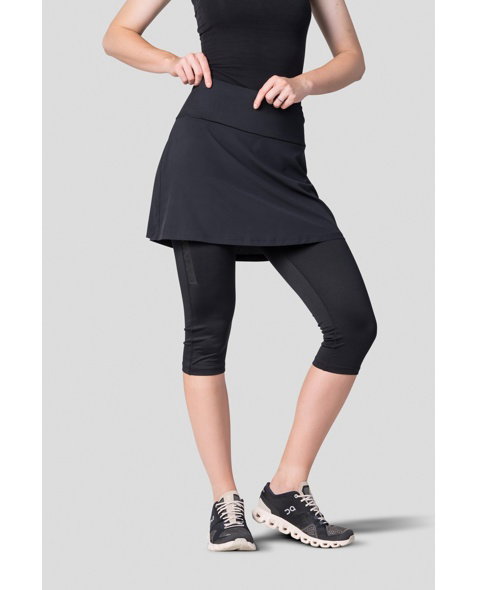 Dámska sukňa s nohavičkou HANNAH RELAY SKIRT, anthracite
