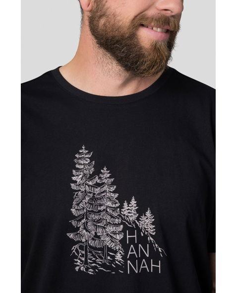 Pánské tričko HANNAH RAMONE, Anthracite