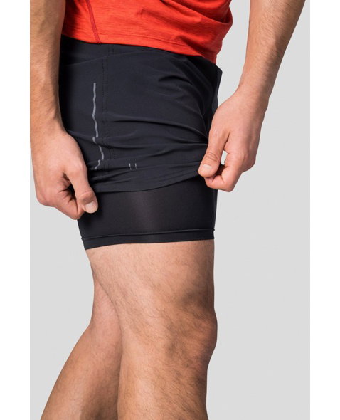 Pánské kraťasy HANNAH ADLER II, anthracite (red)