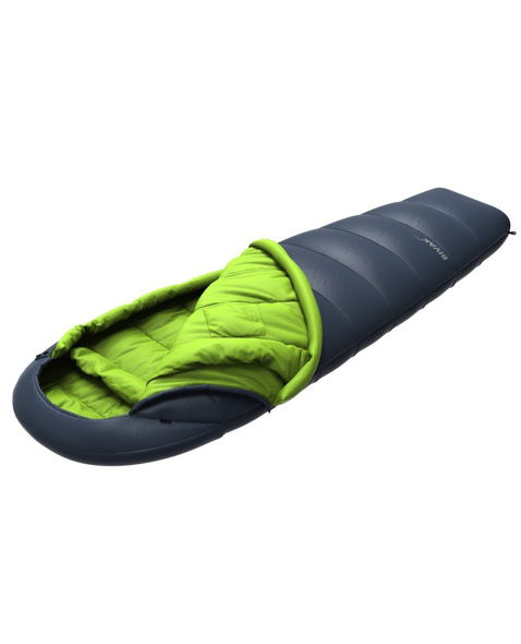 Sleeping bag HANNAH CAMPING BIVAK 240 Uni, midnight navy/lime green