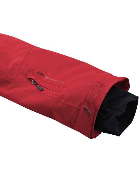 Pánská bunda HANNAH MARRIM, high risk red (black)