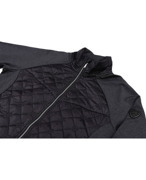 Dámská mikina HANNAH ELSA, dark gray mel/anthracite