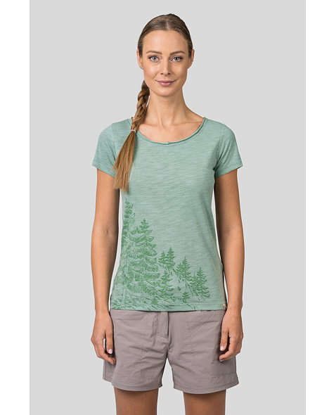 Dámské tričko HANNAH ZOEY, smoke green