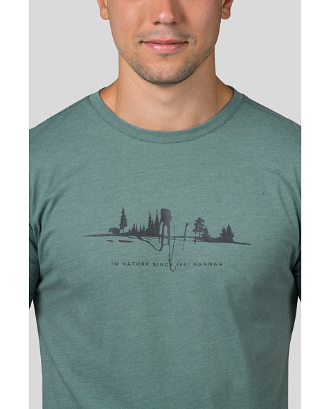 Pánské tričko HANNAH GREM, green mel