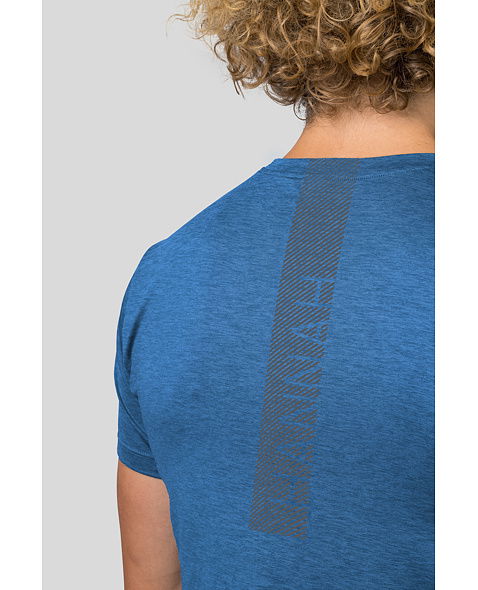 Pánské tričko HANNAH PELTON, french blue mel