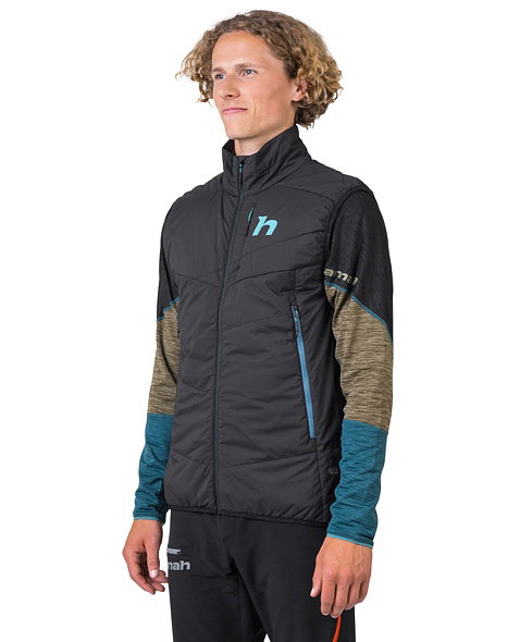Vest Hannah Kechu Vest Men, anthracite