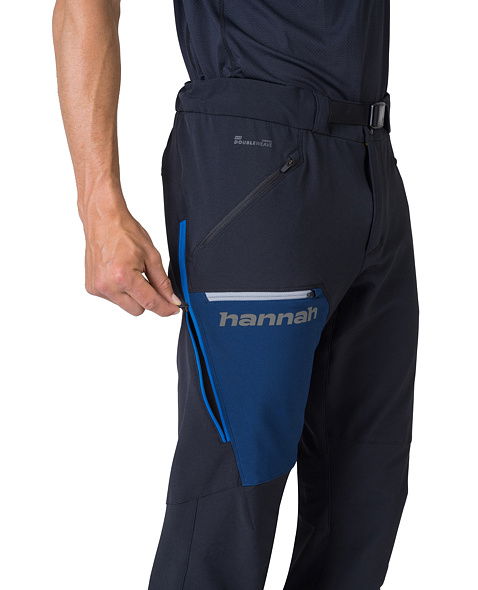 Pants HANNAH JUKE PANTS Man, anthracite (blue)