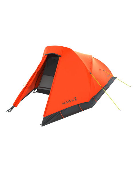 Tent HANNAH CAMPING HAWK 2 SNOW, mandarin red II