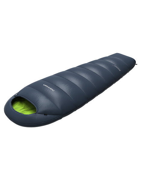 Spací vak HANNAH CAMPING BIVAK 240 Uni, midnight navy/lime green II