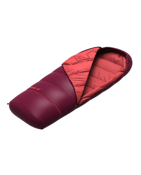 Spací pytel HANNAH CAMPING BIVAK JR 200 Junior, rhododendron/poppy red II
