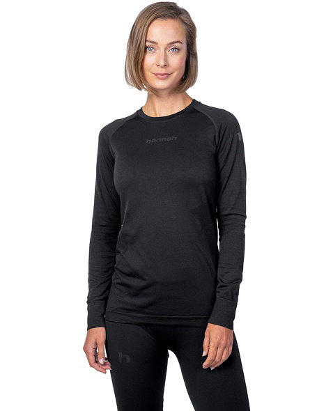 Dámska funkčná termobielizeň HANNAH ACTIVE TS L/SW, anthracite
