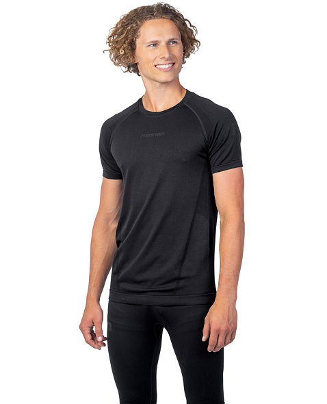 Pánské funkční termoprádlo HANNAH ACTIVE TS S/S, anthracite