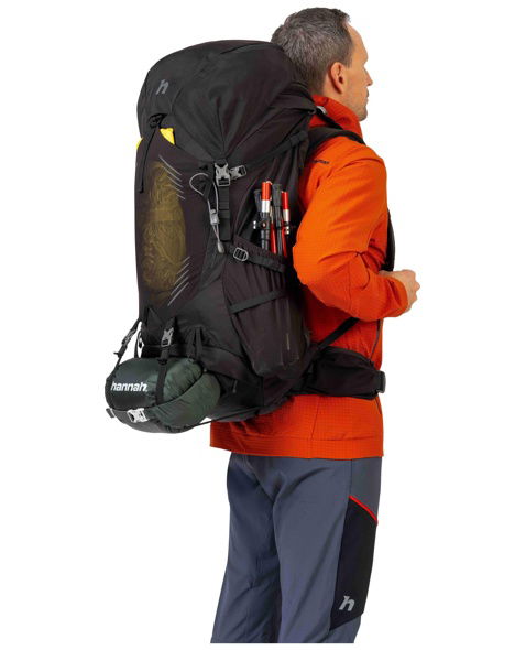 Batoh HANNAH CAMPING WAGABOND 60 Uni, anthracite