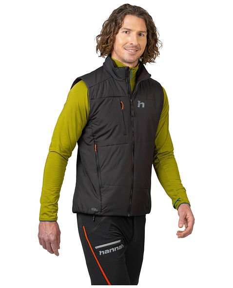 Pánská vesta HANNAH DEYN VEST, anthracite