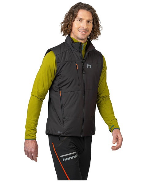 Pánska vesta HANNAH DEYN VEST, anthracite
