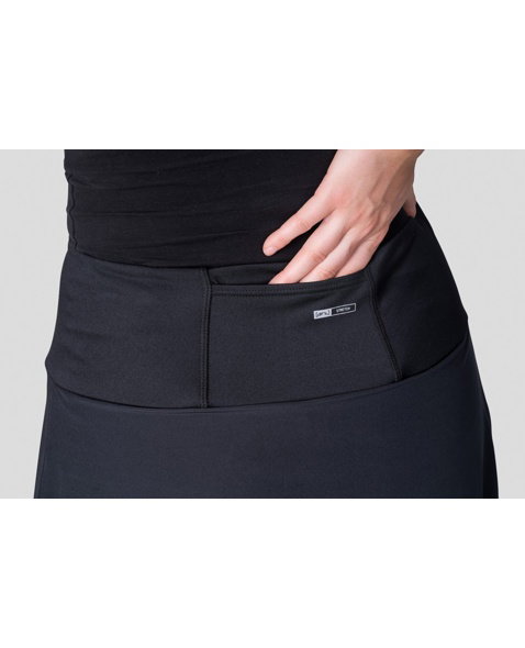 Dámska sukňa s nohavičkou HANNAH RELAY SKIRT, anthracite