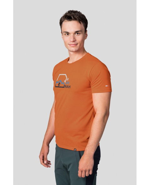 Tričko - krátky rukáv HANNAH BITE Man, jaffa orange
