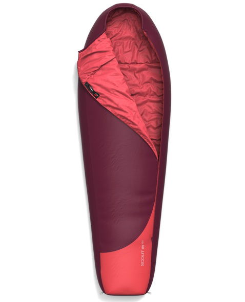 Spací pytel HANNAH CAMPING SCOUT W 120 Lady, rhododendron/poppy red