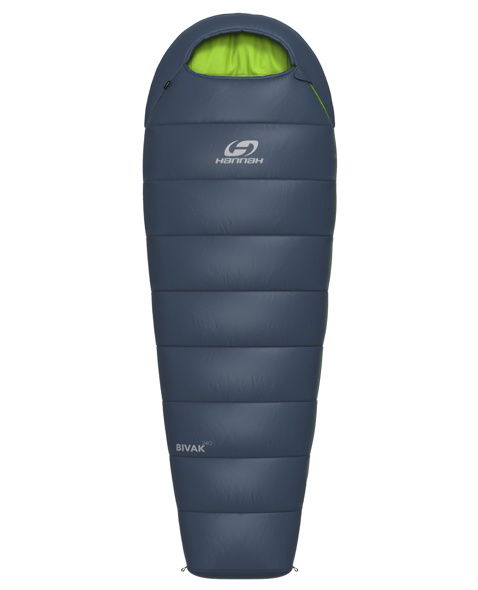 Sleeping bag HANNAH CAMPING BIVAK 240 Uni, midnight navy/lime green