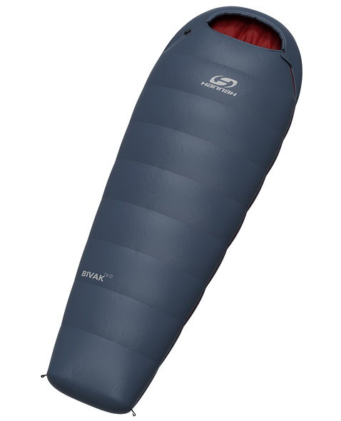 Spací pytel HANNAH BIVAK 160, midnight navy/salsa