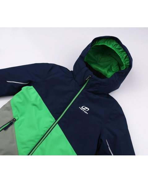 Dětská bunda HANNAH KIGALI JR, dress blues/classic green