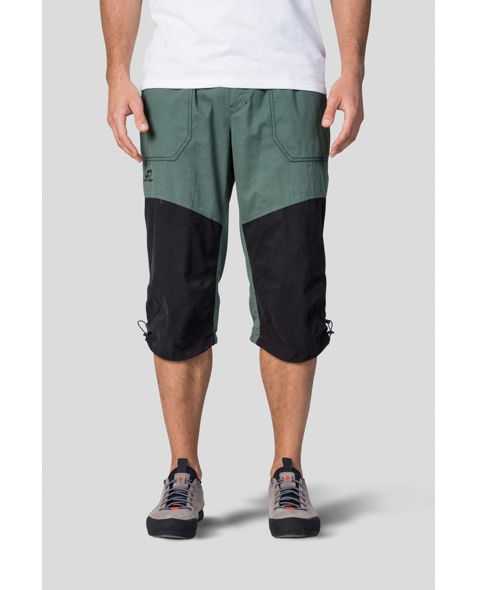 Pánské 3/4 Pánské kalhoty HANNAH HUG, dark forest/anthracite