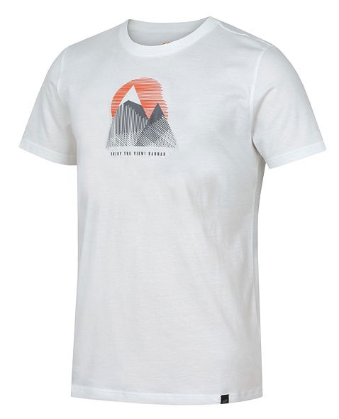 T-shirt - Short-sleeve HANNAH BORDON Man, bright white (print 1)
