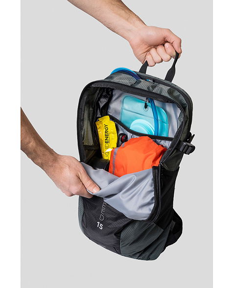 Backpack HANNAH CAMPING SPEED 15 Uni, anthracite/grey