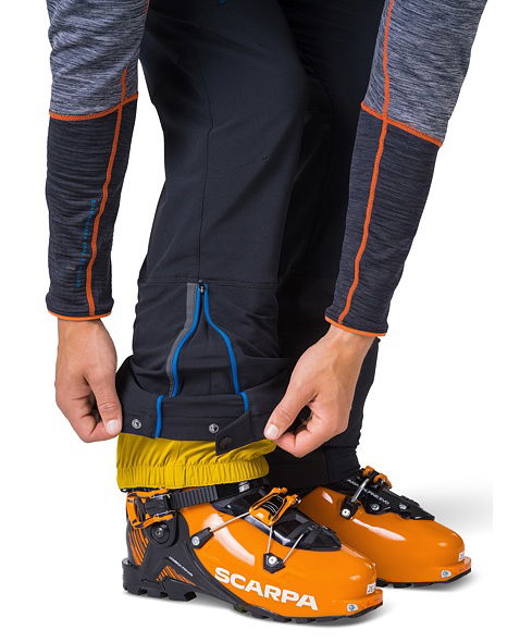 Pants HANNAH JUKE PANTS Man, anthracite (blue)