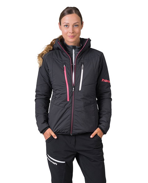 Dámska bunda HANNAH GABBY HOODY, anthracite