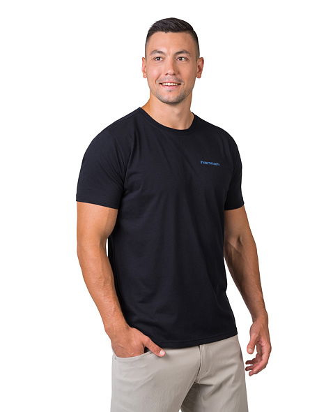 T-shirt Hannah Ravi Men, anthracite (white)